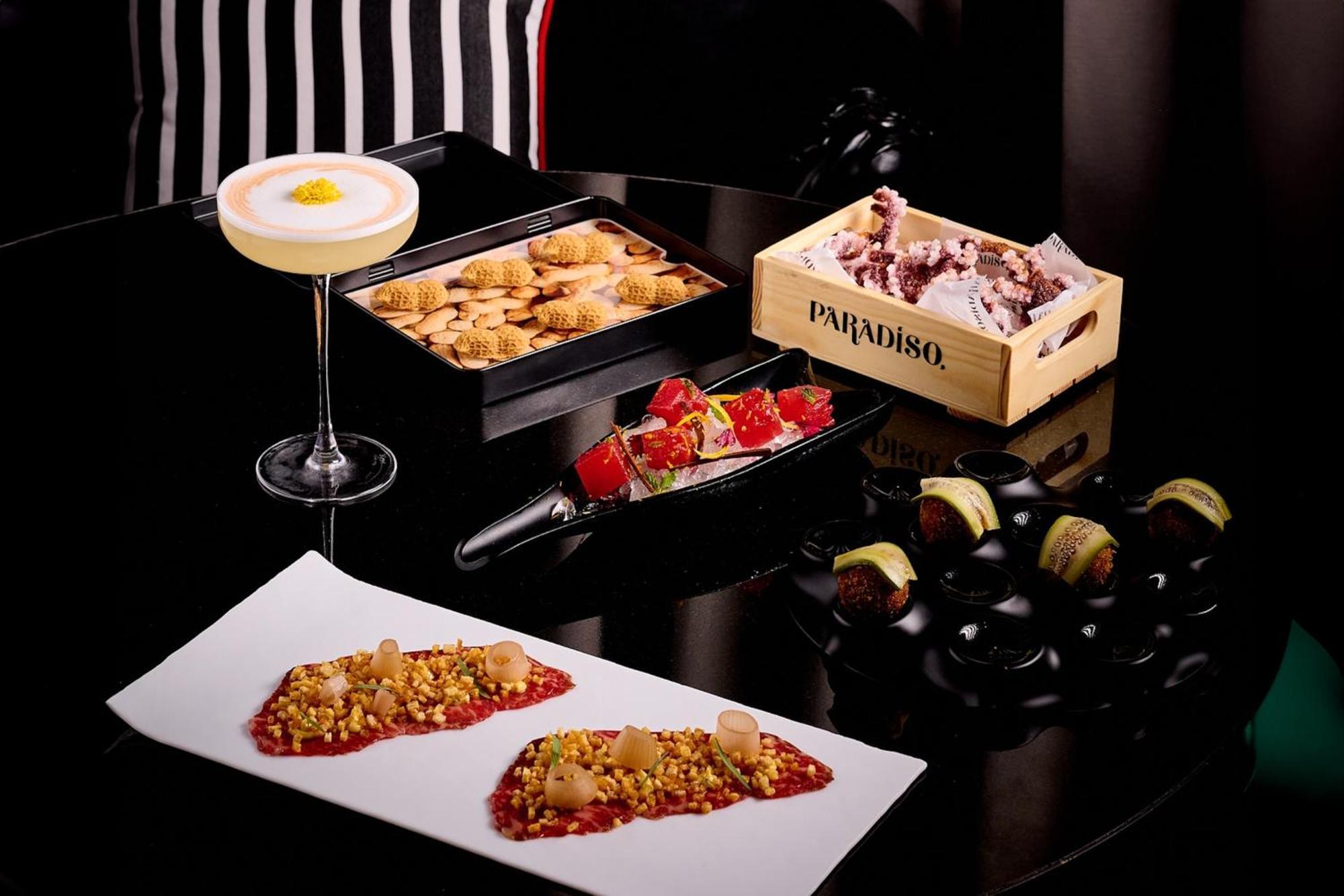 Five Luxe 호텔 두바이 외부 사진 Paradiso cocktail and tapas