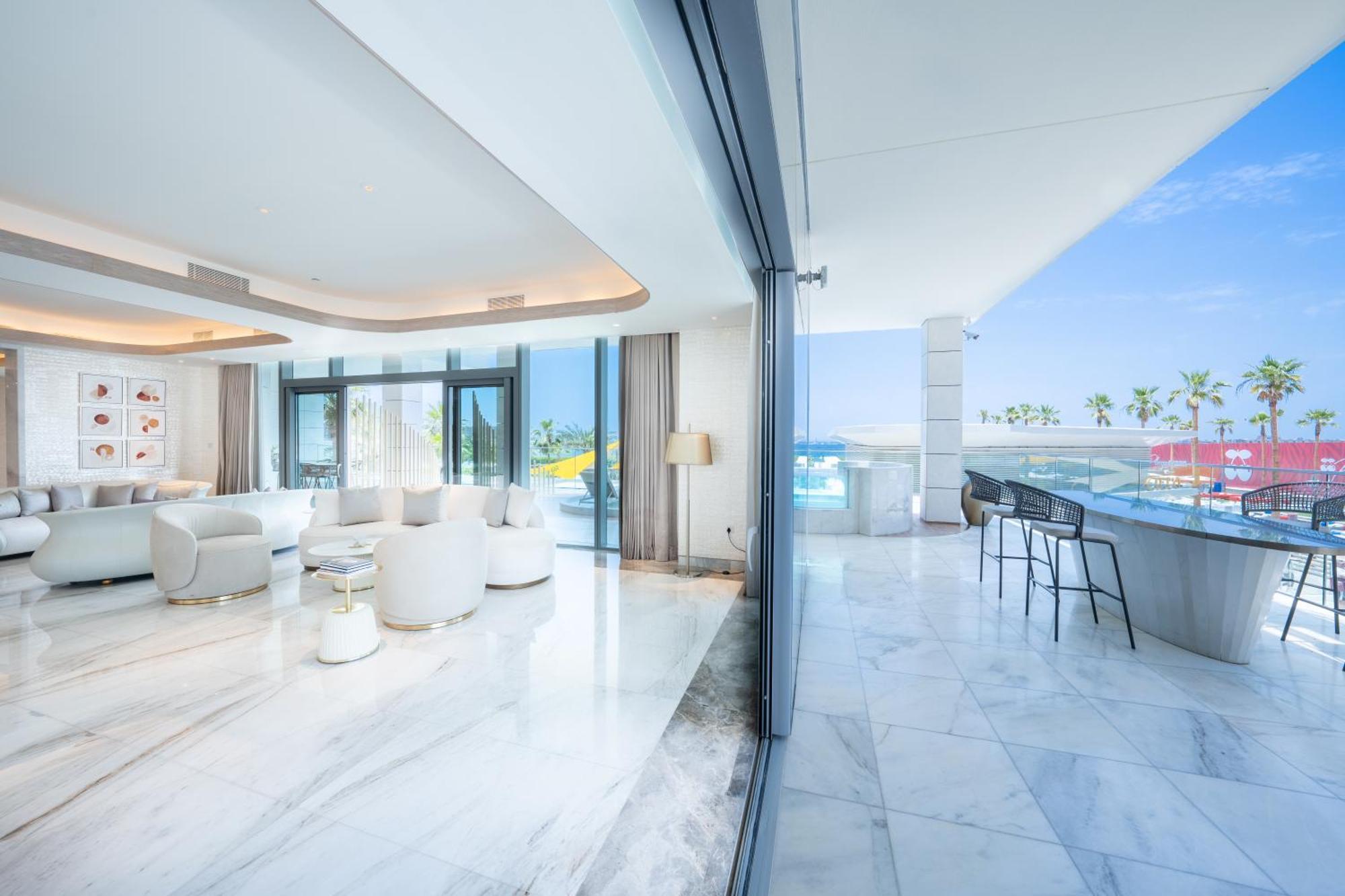Five Luxe 호텔 두바이 외부 사진 Interior of the penthouse
