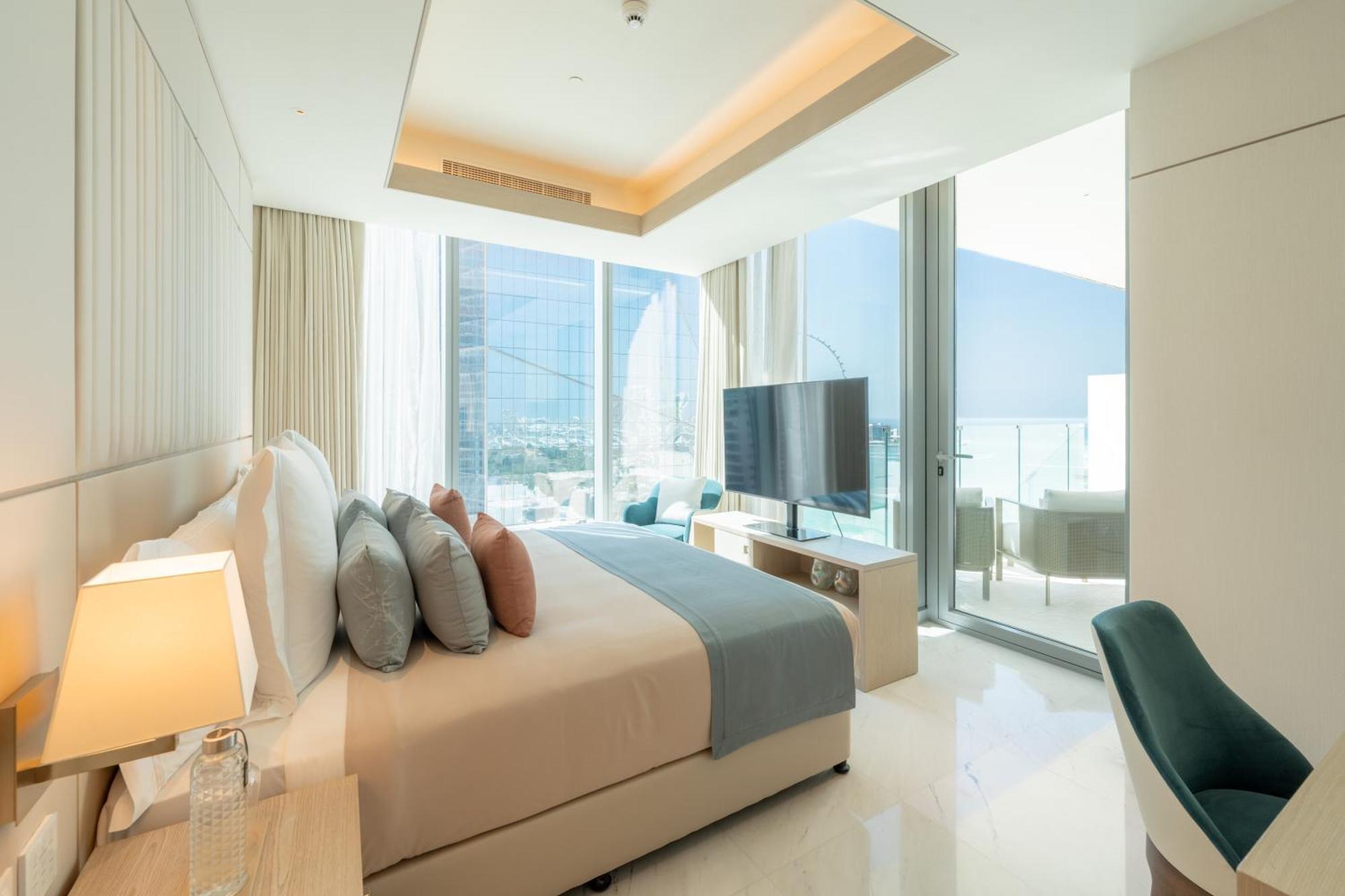 Five Luxe 호텔 두바이 외부 사진 A bedroom at the hotel