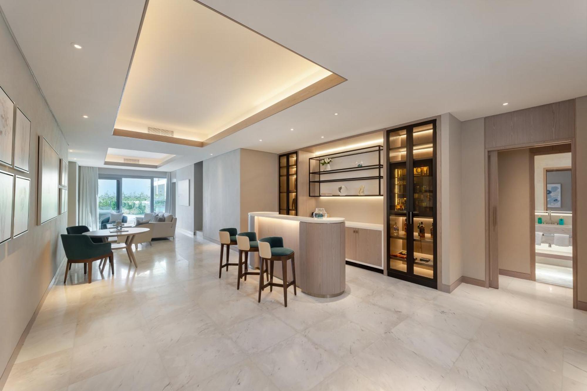 Five Luxe 호텔 두바이 외부 사진 The interior of a typical apartment