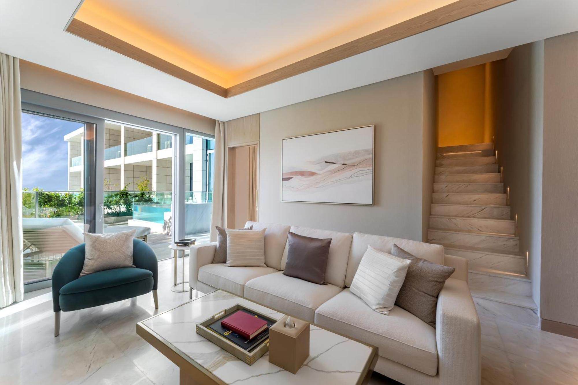 Five Luxe 호텔 두바이 외부 사진 Living room